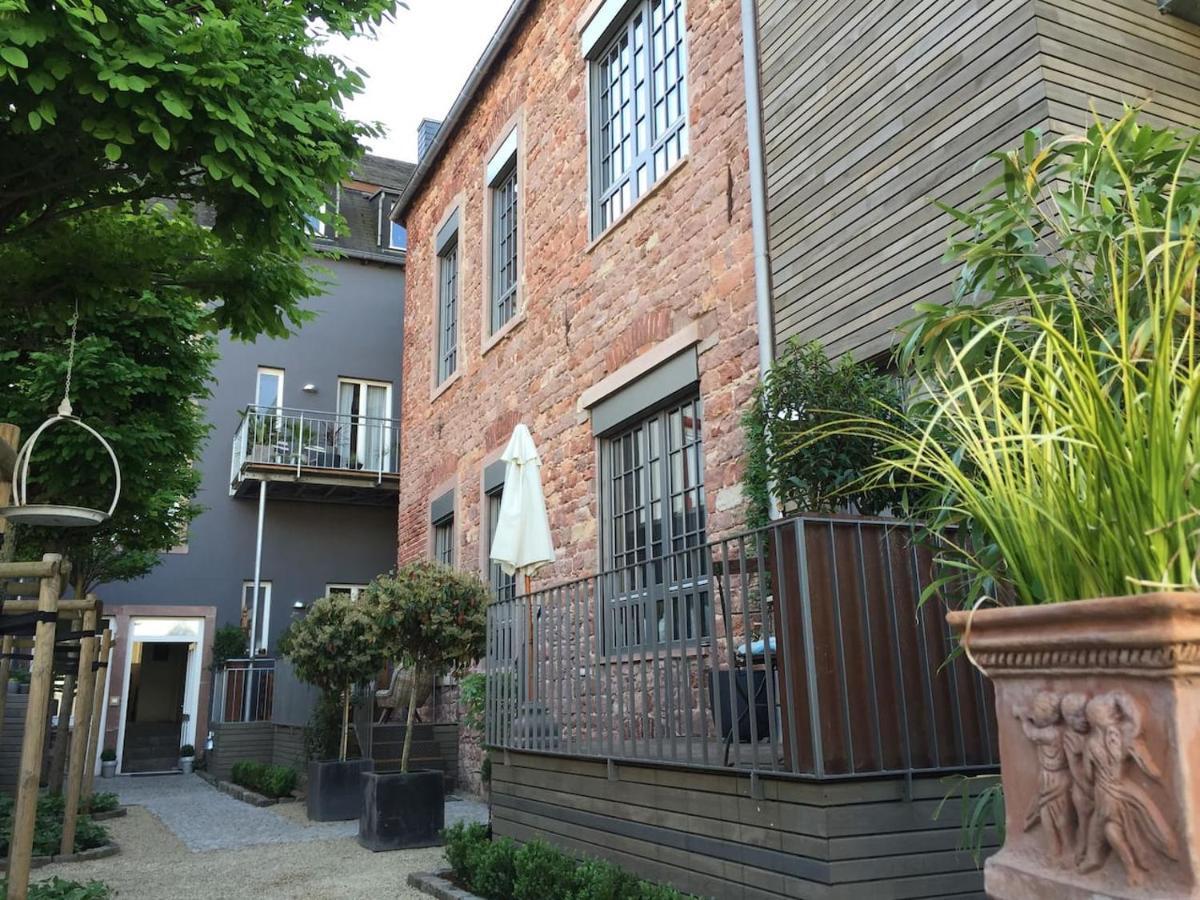 Exklusive Designferienwohnung The Backyard Tby 02 トリーア エクステリア 写真